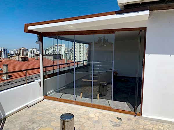 Teras Kapatma, Sandivic panel, Cam Balkon, Alüminyum Küpeşte.