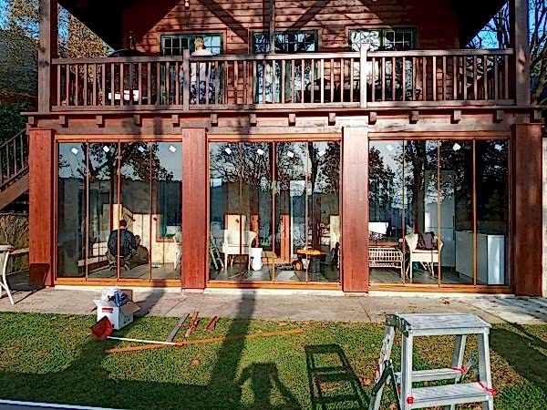 Göktürk Kemer Country Kütük Evler Sitesi Cam Balkon Çalışmamız