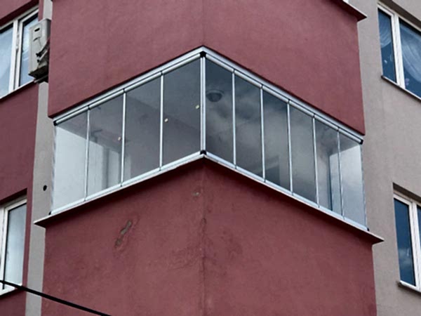 Damlalıklı Pırofil Lüks seri cam sistemi